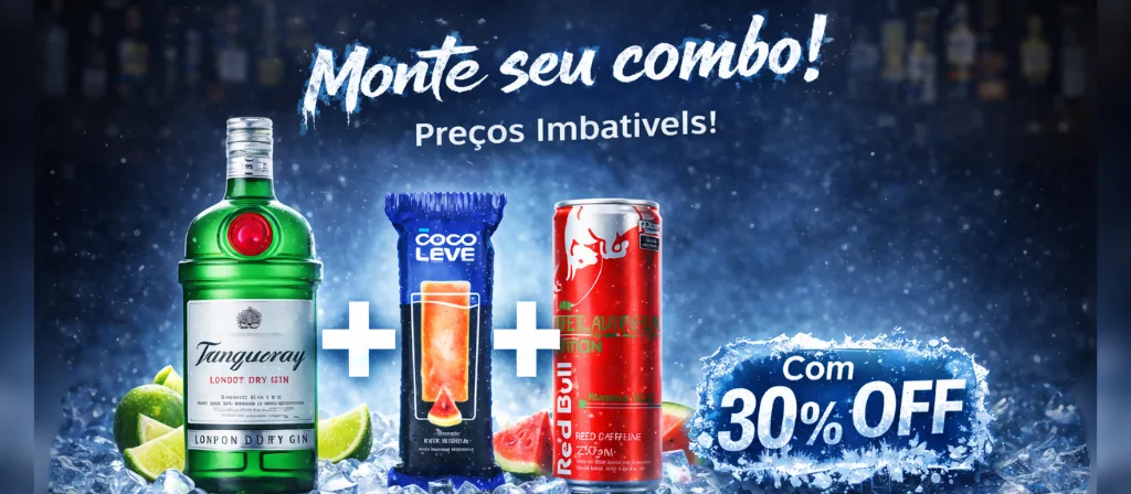 Monte seu combo! Precos imbativeis com 30% OFF